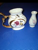 Lot de 2 vases en porcelaine neufs/Set mit 2 Porzellanvasen