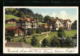 AK Adelboden, Grand Hotel Kurhaus, 1906