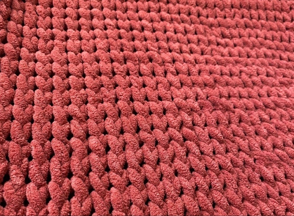 Coperte: Handgestrickte Kuscheldecke – Nuovo (secondo la descrizione) da Effretikon venduto da Lunaaa_ 3