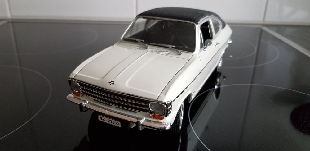 Opel Kadett Olympia A white 1:24 – Traffic Modelcars