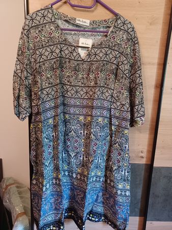 Ulla Popken Tunika mit Print Grösse 50/52 