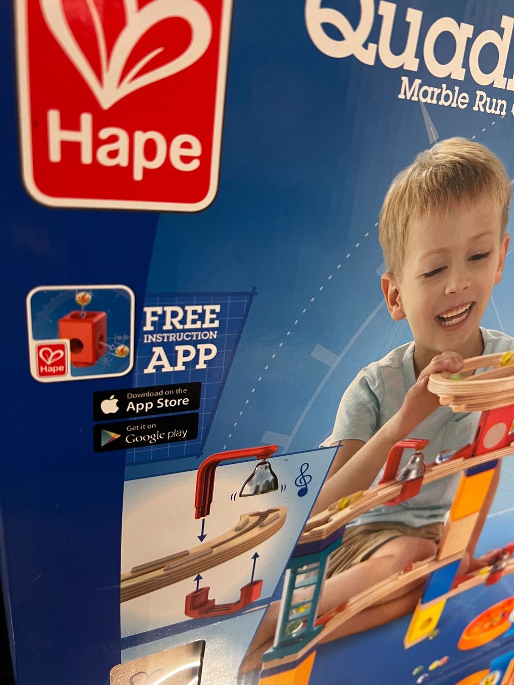Giocattoli: Hape Quadrilla Murmelbahn – Nuovo (secondo la descrizione) da Oberengstringen venduto da Djs 2