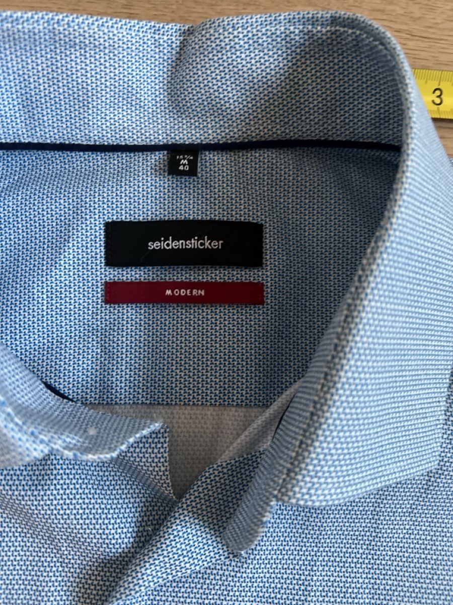Camicie: Herrenhemd von Seidensticker, Gr 40 / M – Usato da Oensingen venduto da SchickeDame 9