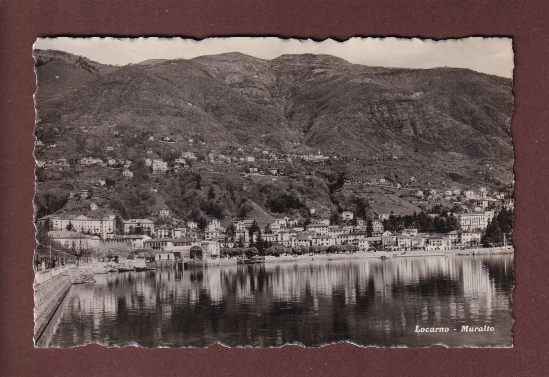 Cartoline postali: LOCARNO-MURALTO – Usato da Pully venduto da nicecards