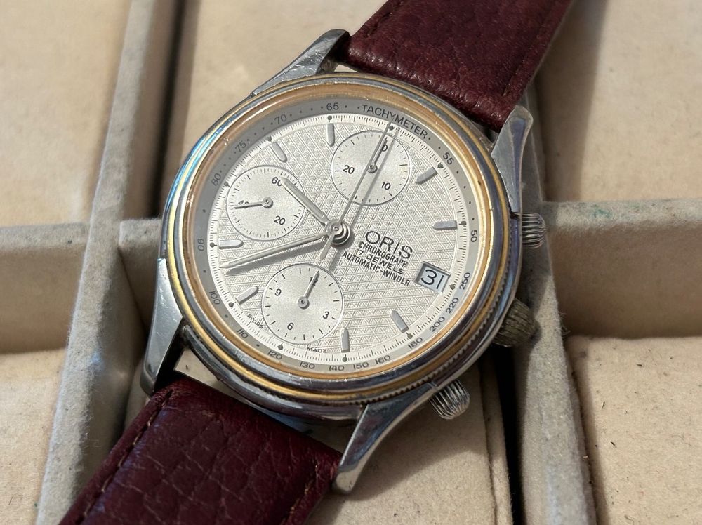 Montre best sale oris chronographe