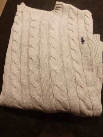 Strickpullover Ralph Lauren grau XL