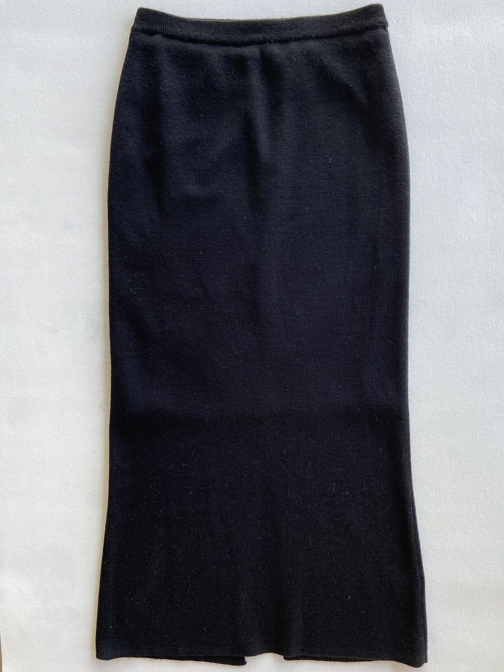 Gonne: Schwarzer Wollrock, Gr. 34/36 – Usato da Lenzburg venduto da Boffer1A