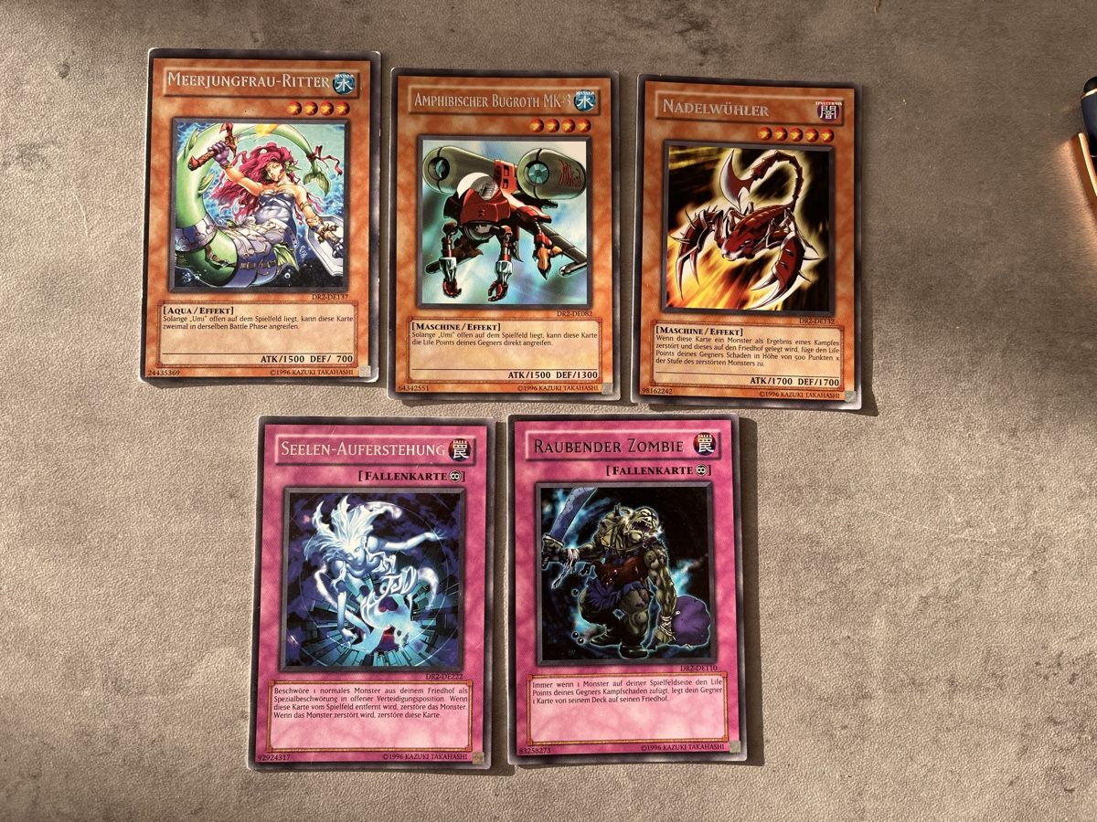 Yugioh Carte collezionabili: DR2 Rare Karten – Usato da Gränichen venduto da Pauli94