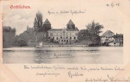 Gottlieben, Schloss, gelaufen 1905