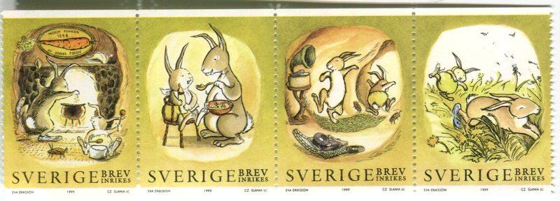 Alle Briefmarken: Briefmarken "Märchen". Schweden. – Neu und originalverpackt aus Basel von Butsch5