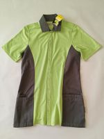 Workfashion Kasack 'Poloshirt' Gr XS Unisex grün/grau Neu