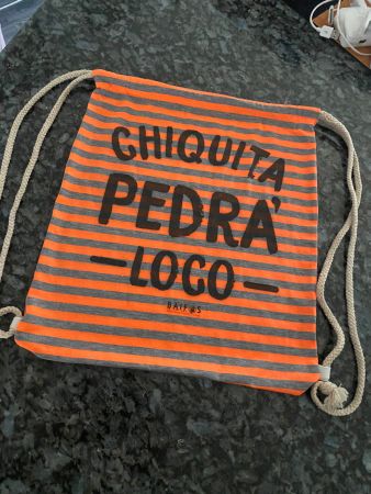 GYM - Sportbeutel orange-grau