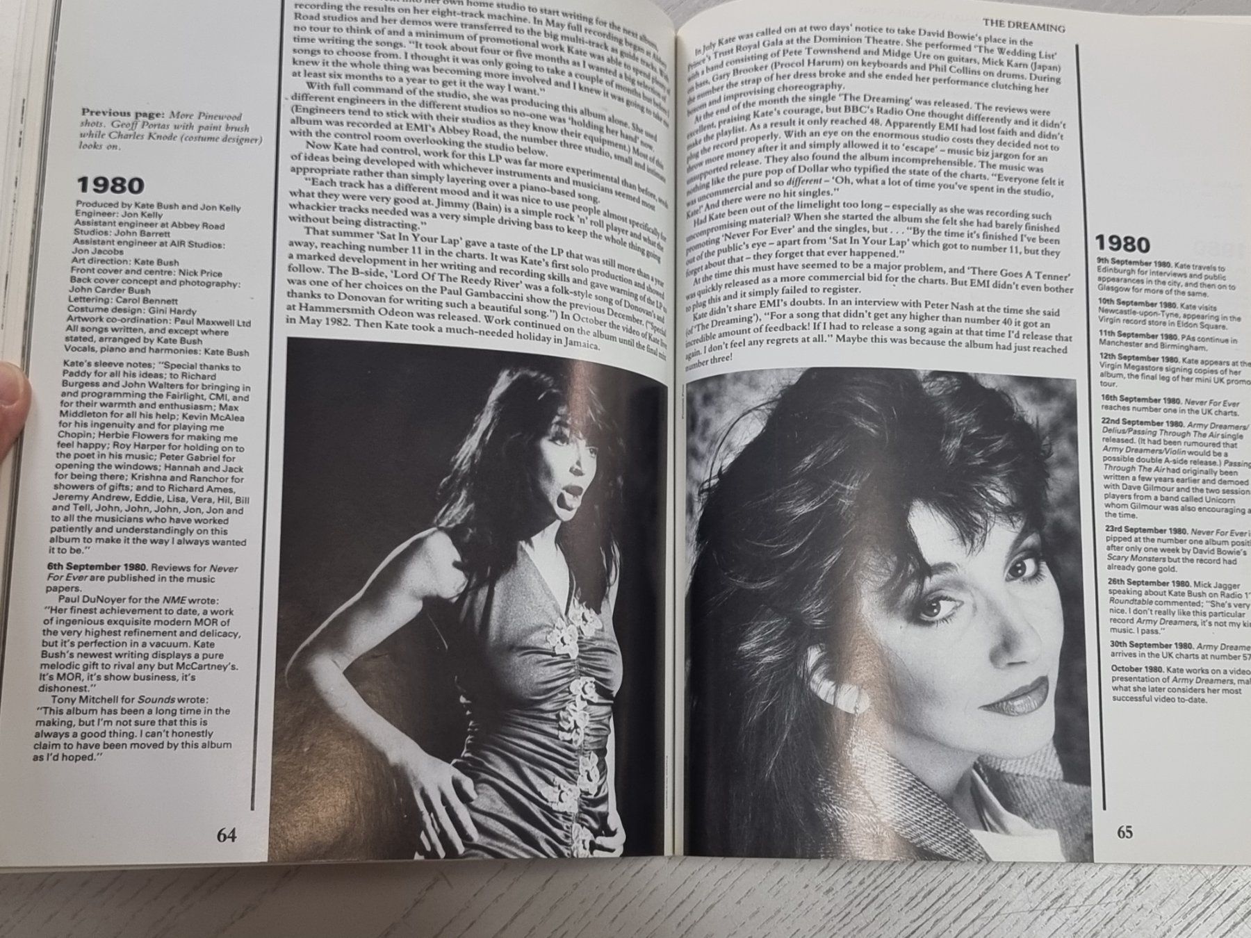 Libri: Kate Bush: A Visual Documentary - Rarität von 1988 – Usato da Villigen venduto da Tschachtlan 8