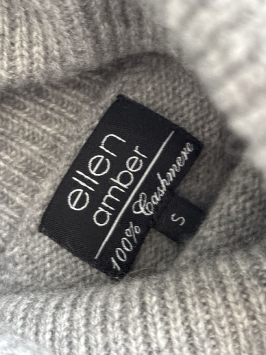 Ellen Amber Maglioni & Felpe: Ellen Amber Rollkragenpullover Cashmere grau Grösse S – Usato da langenthal venduto da rundholz7 4