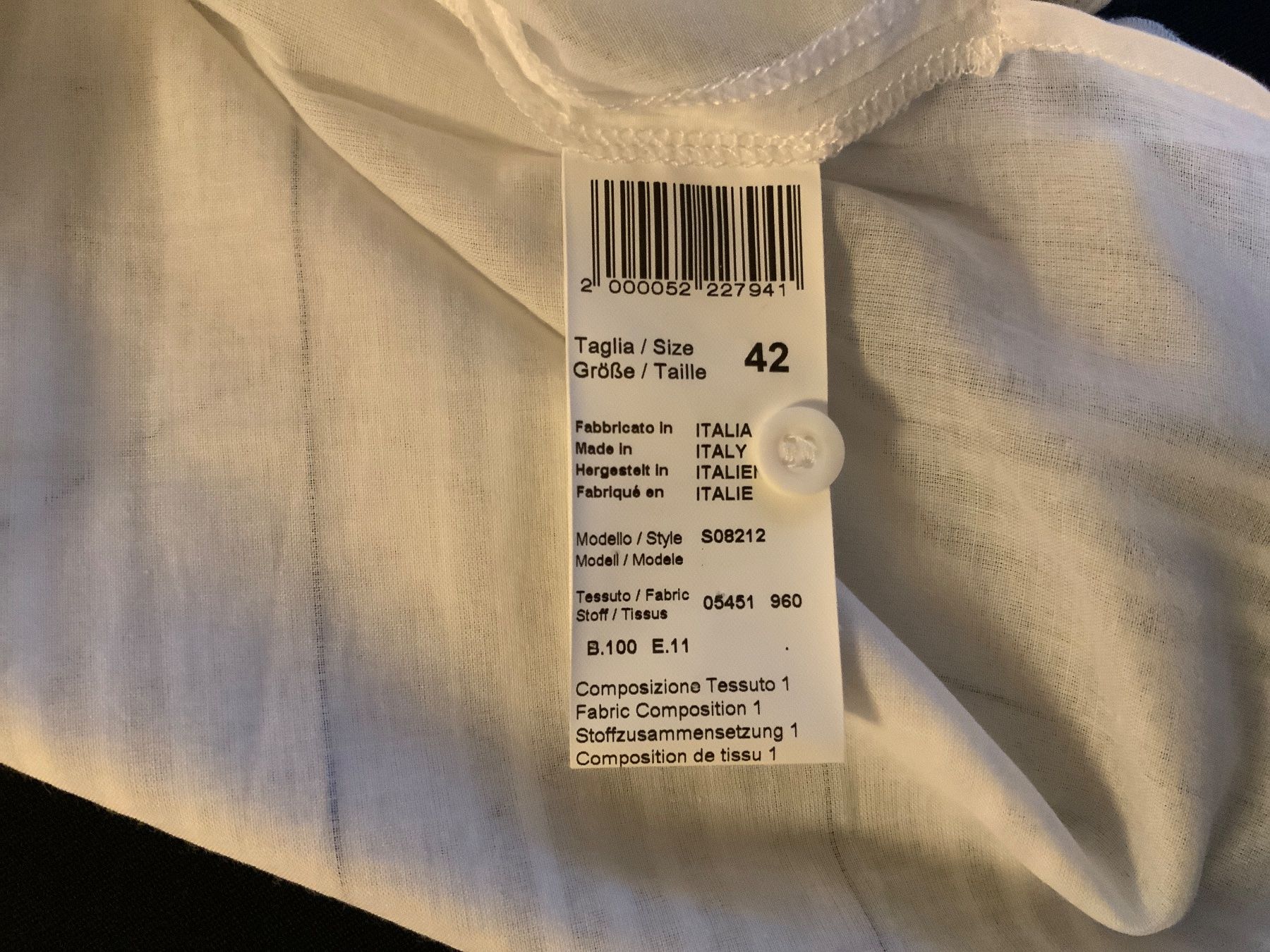 Peserico Camicette: Peserico Bluse  Ita. 42 – Usato da Buchs SG venduto da Sunie 4