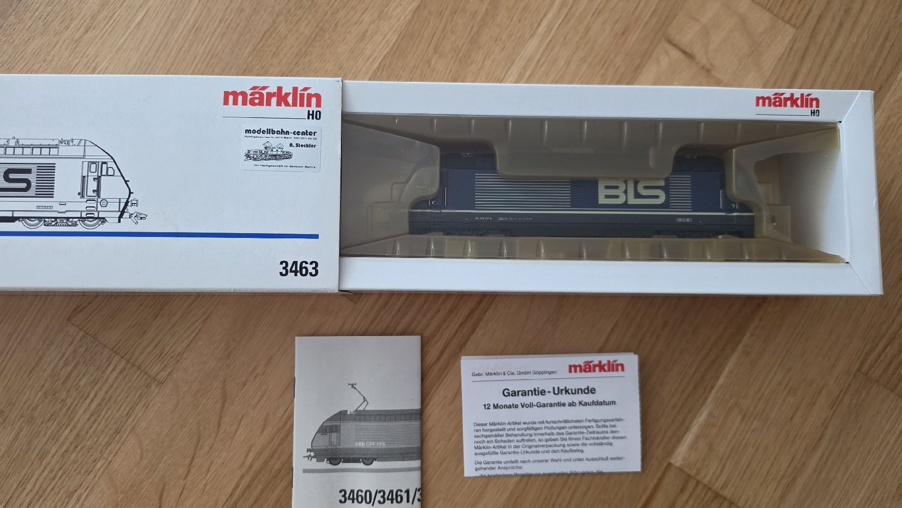 Märklin Trains électriques: Märklin Re 465 BLS "Simplon" AC Analog – D'occasion à Düdingen par 20t_qp5z 5