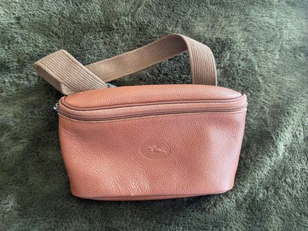 Longchamp Bauchtasche, Leder braun, gebraucht