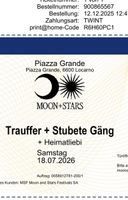 Moon+Stars Ticket Locarno 18.07.2026 Trauffer