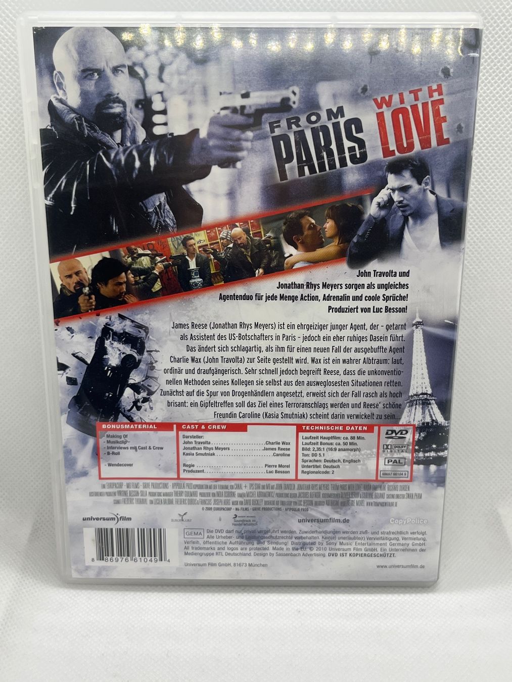 Alle DVDs: DVD From Paris With Love – Gebraucht aus Hinterkappelen von Kim1992 1