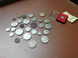 Münzsammlung: USA, Europa, Schweiz -