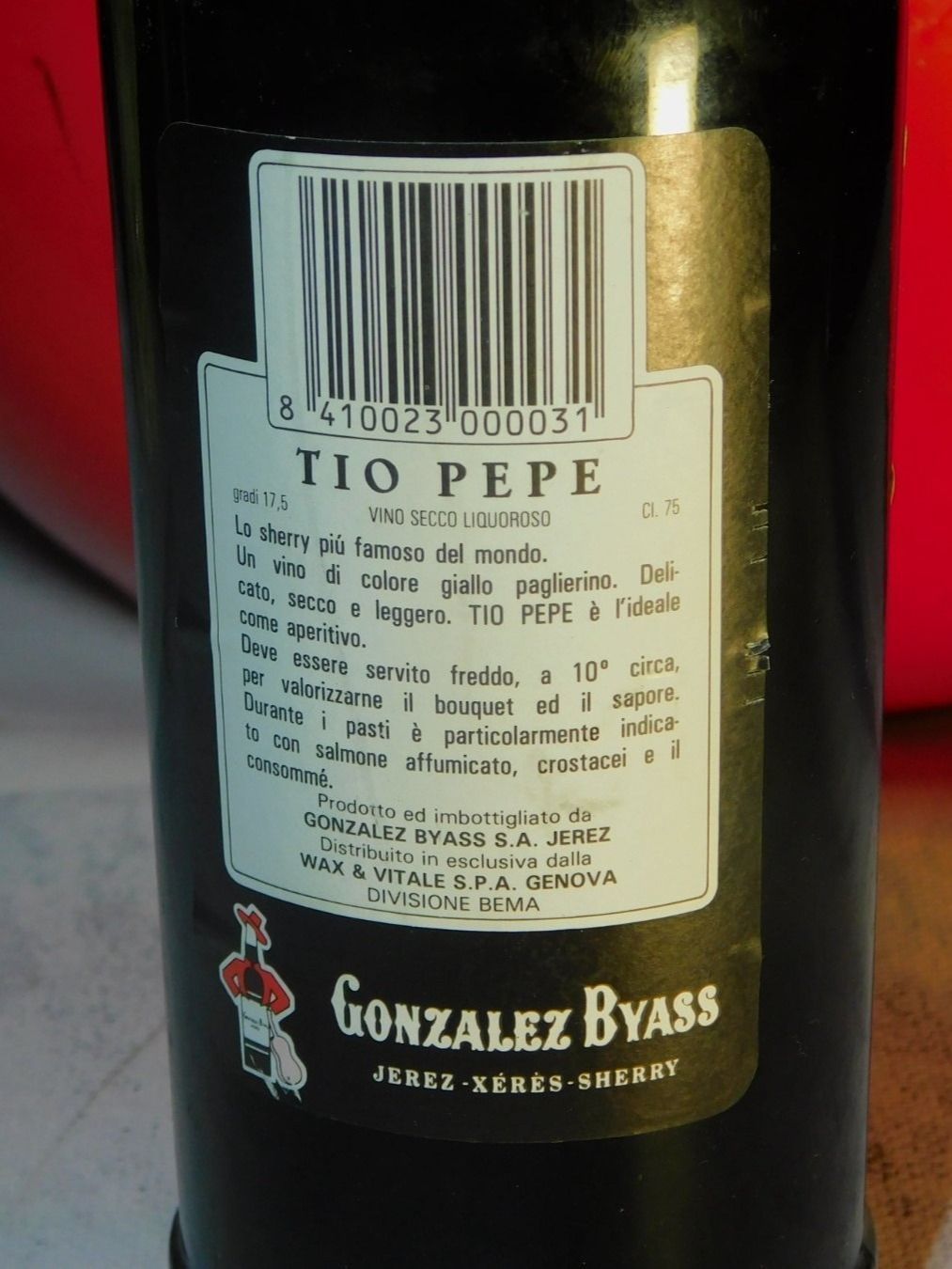 Spirituosen: Vintage Tio Pepe Sherry 1978s – Neu (gemäss Beschreibung) aus Emmenbrücke von Ulisse-22 2