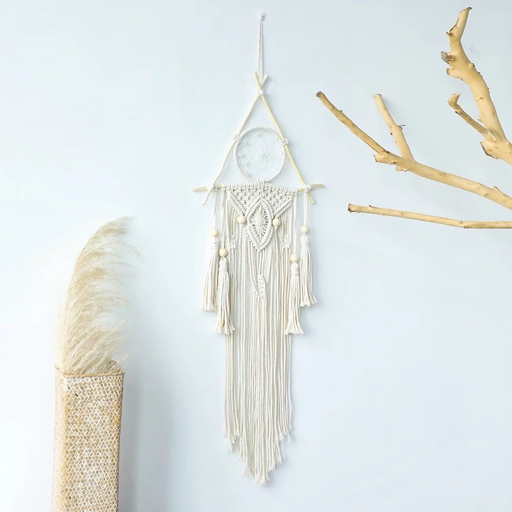 Tutte le decorazioni: Makramee Traumfänger Moonlight, NEU – Nuovo e nell'imballaggio originale da Lachen SZ venduto da Luxolino 2