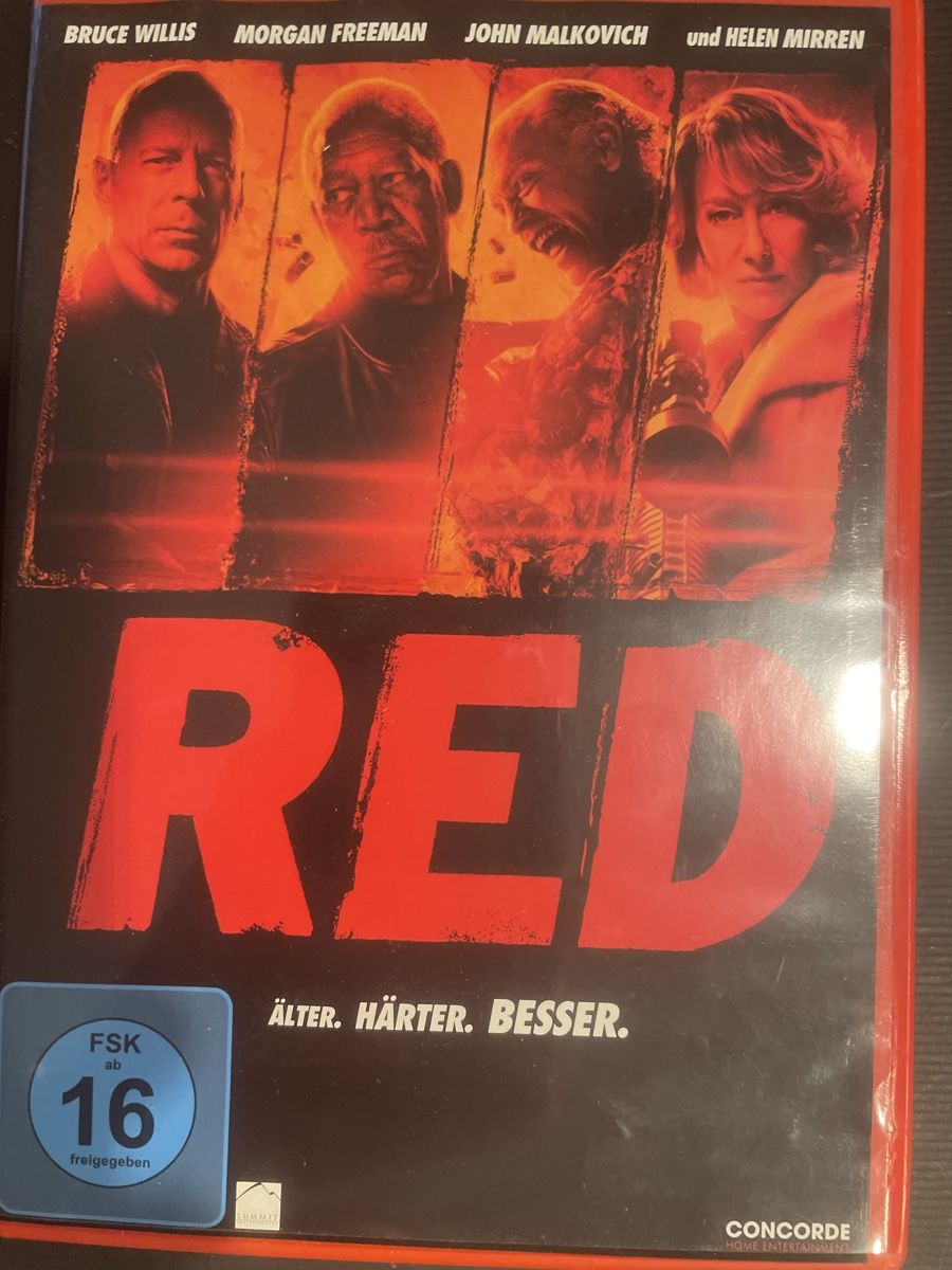 Tutti i DVDs: Red, Traumbesetzung Mirren, Freeman und Malkovich – Usato da Winterthur venduto da machmaschine