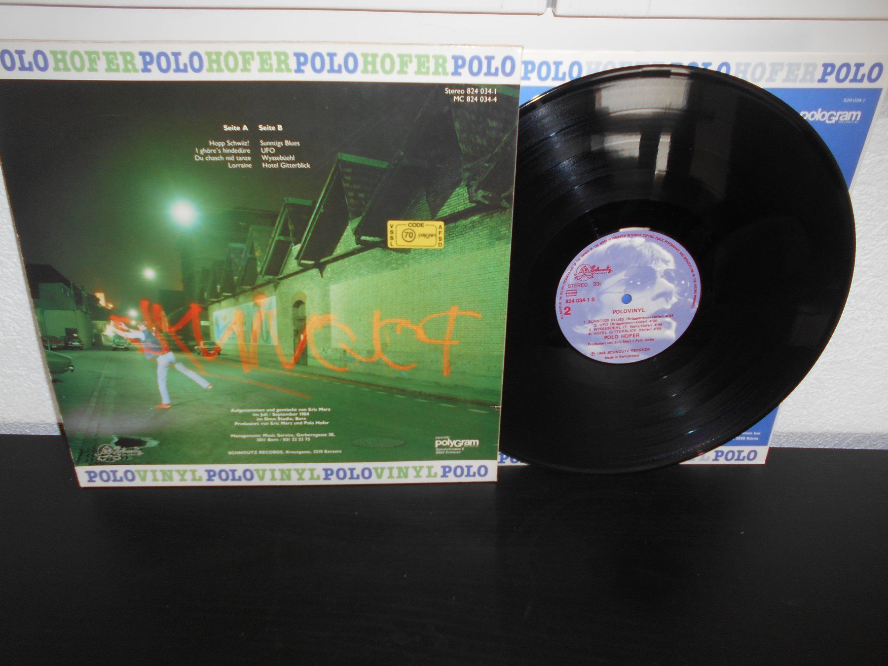 Dischi in vinile: Polo Hofer – Polovinyl / 1984 – Usato da Aarberg venduto da witchhunter01 1