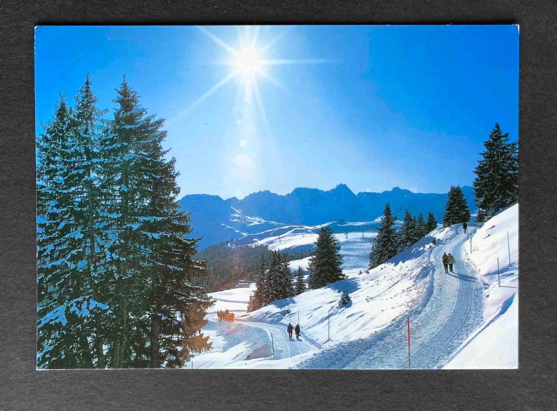 Cartoline postali: AK Arosa Arlenwaldstrasse – Usato da Goldau venduto da artelier1