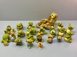 21x VINTAGE FANTASY FIGUREN “DRAGON KEEP”