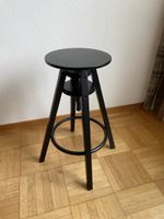 Barhocker Holz Schwarz