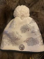 Sportalm Wintermütze, weiss mit Pailletten, neuwertig!