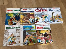 Asterix Comic Konvolut 7 Hefte gebraucht Zustand