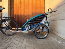 Thule Chariot CX2 Veloanhänger mit viel Zubehör;Top Zustand!