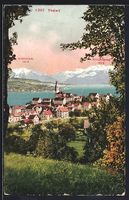 Thalwil, Teilansicht mit Schänisberg un