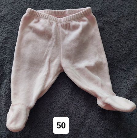 Baby Plüschhose mit Füssen # 50