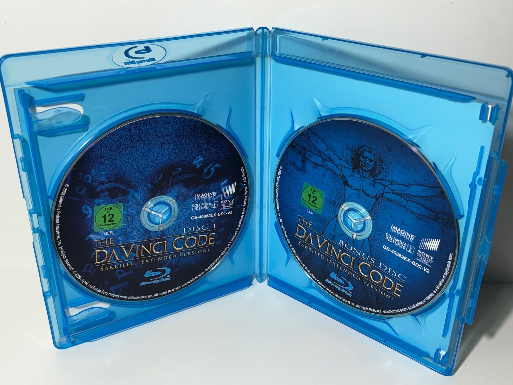 Alle DVDs: The Da Vinci Code - Illuminati - Inferno Blu Ray – Gebraucht aus Wilderswil von  3