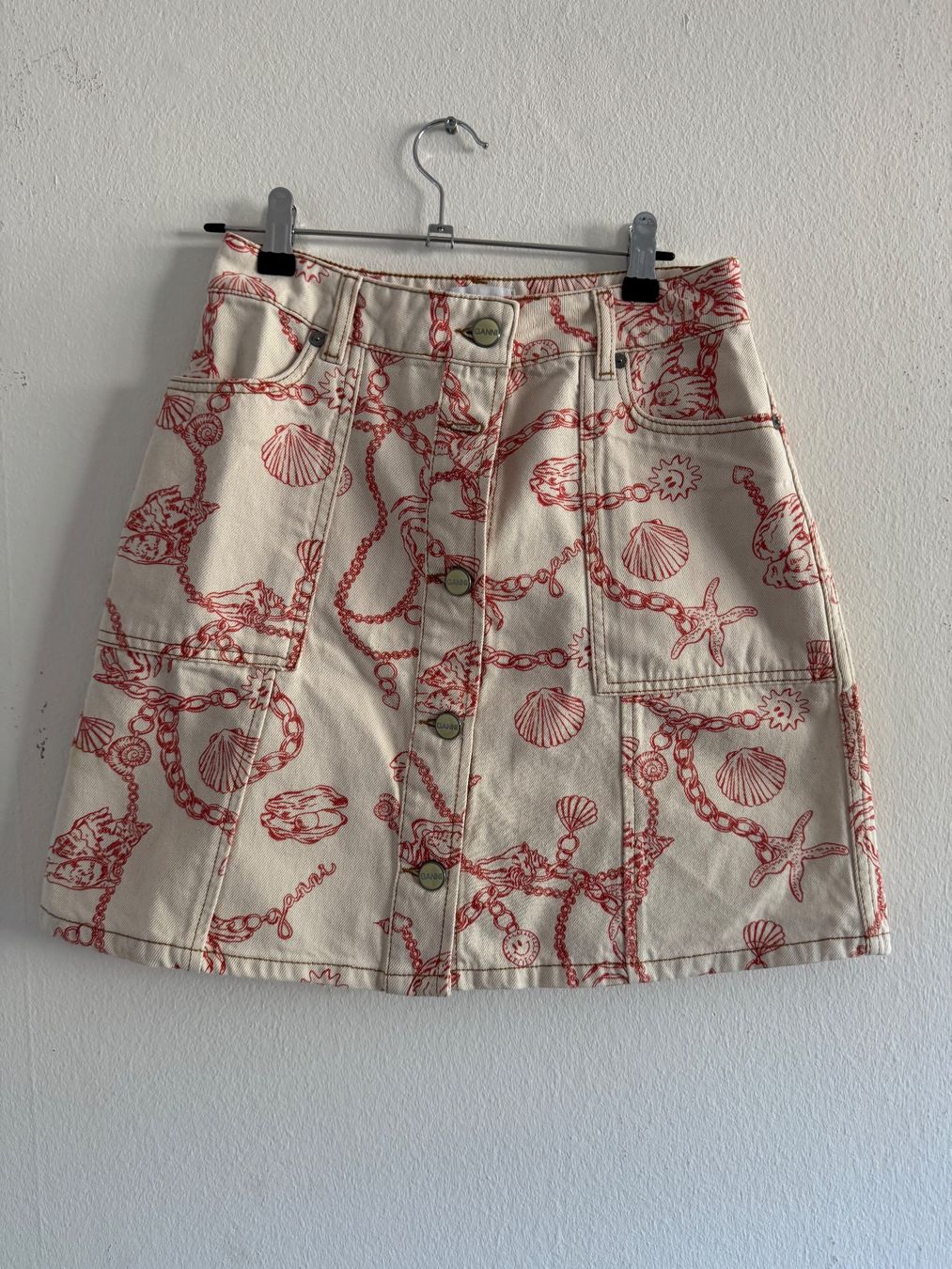 Ganni Gonne: Ganni Jeans Rock, Gr.36 – Nuovo (secondo la descrizione) da Zürich venduto da Joa_27d6