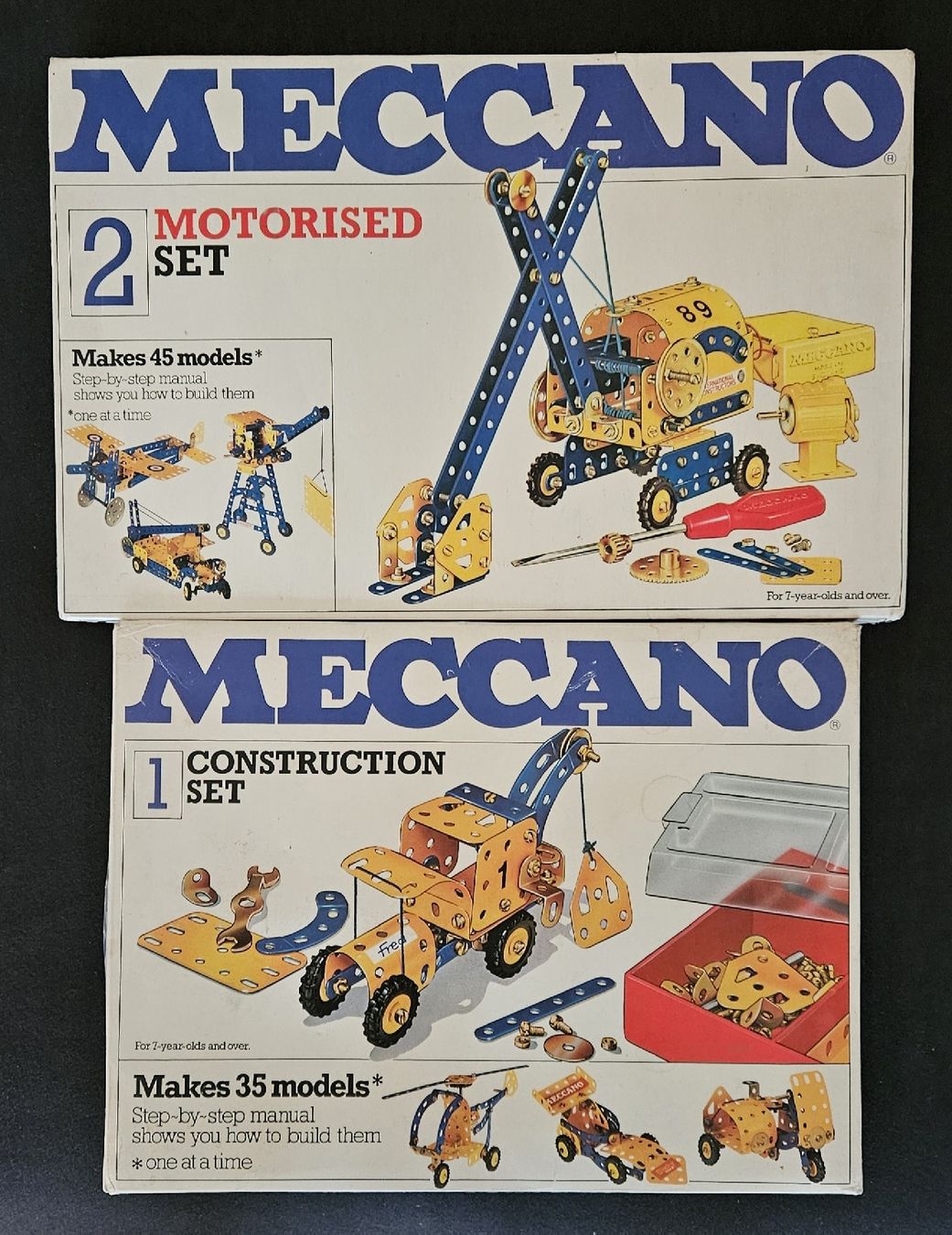 Meccano Kit di costruzioni: Meccano Vintage - 2 boîtes – Usato da Conthey venduto da babest70