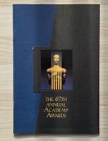 67th Annual Academy Awards Programm -Rarität! Oscar Programm