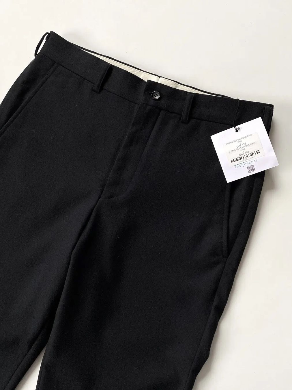 Comme Des Garcons Pantaloni: Comme Des Garçons Wool Tailored Trousers Hose S – Usato da Luzern venduto da Bon_Voyage 3