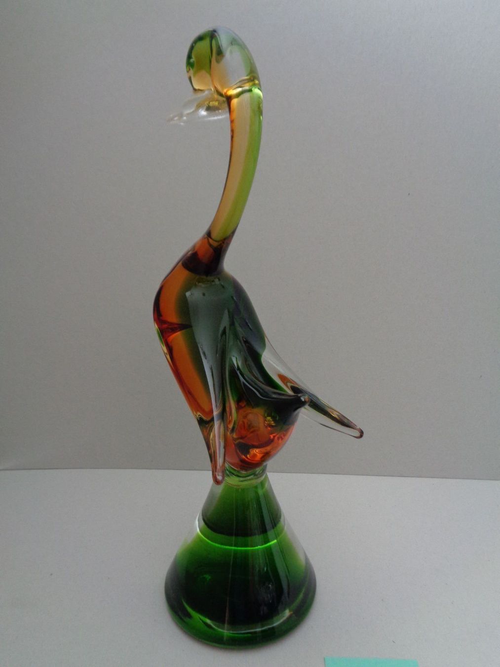 Murano Statuette: Alte Murano Glas Figur - Ente – Usato da Chur venduto da omonia 2