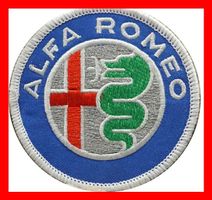 Alfa Romeo Aufnäher Badge Patch Stelvio Junior Quadrifoglio