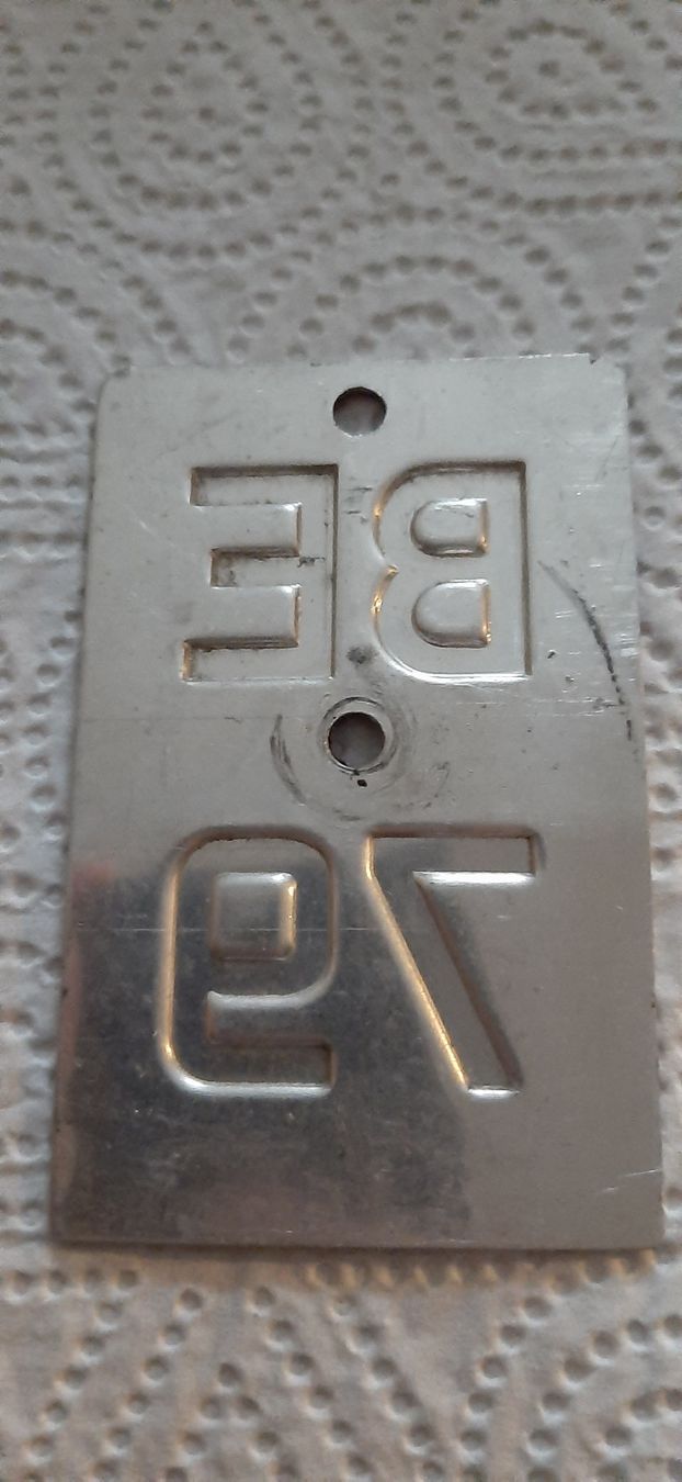 Insegne: Alte Velonummer 79 – Usato da Heimberg venduto da smi_jl82 1