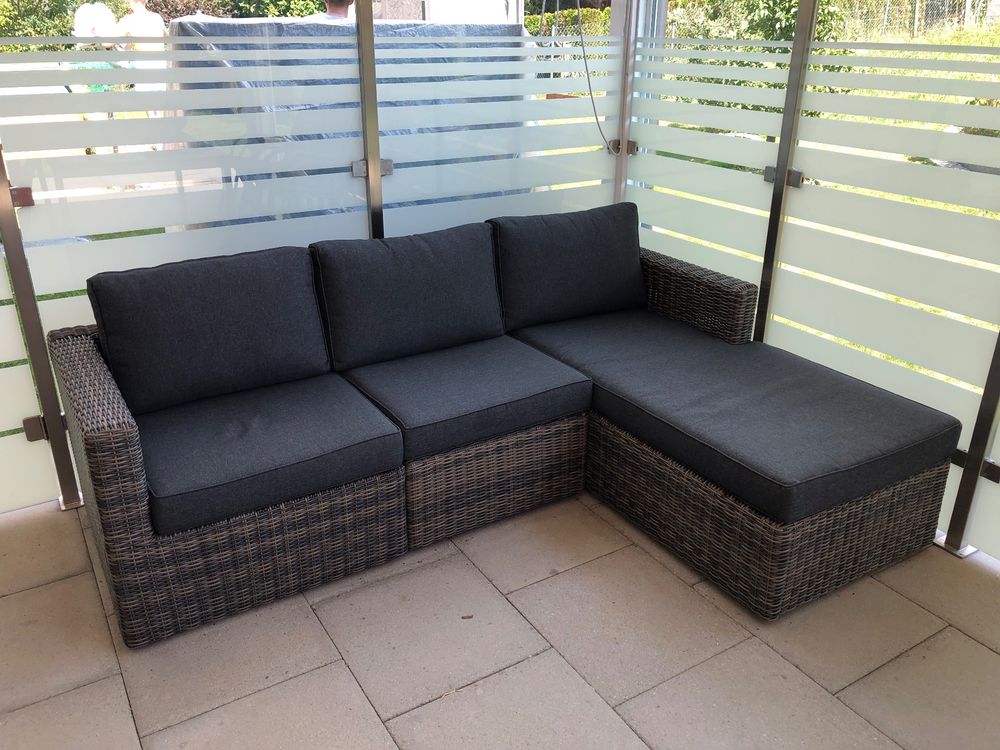 Rattan Garten EckLounge, 230x165, mit Abdeckung Kaufen auf Ricardo