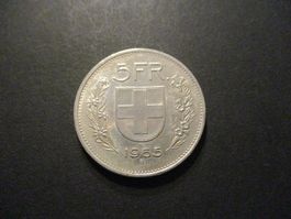 5.- 1965  Superbe pièce  Superbe qualité
