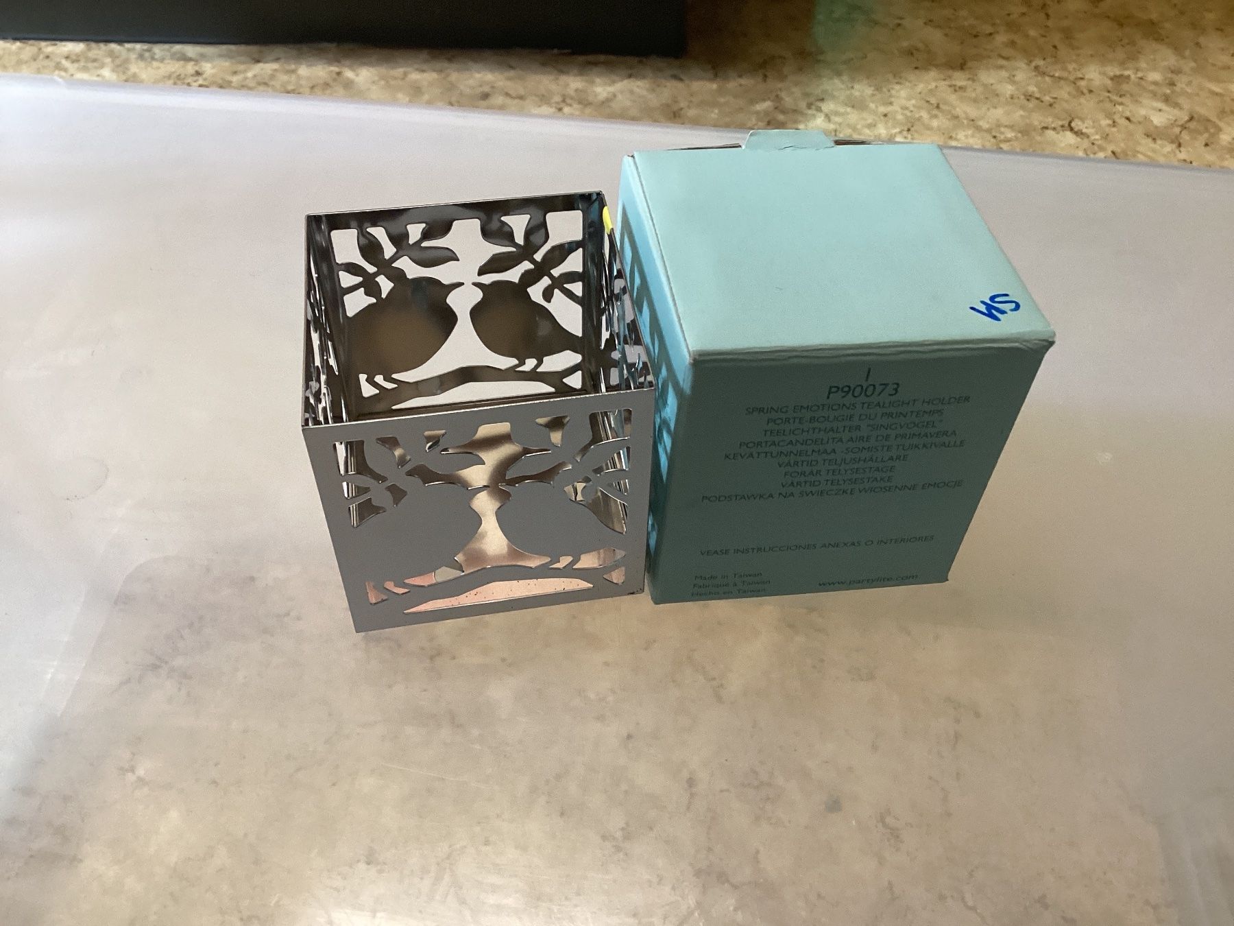 Partylite Tutte le decorazioni: Teelichthalter "Spring Emotions" Singvögel, Neu! – Nuovo e nell'imballaggio originale da Lyss venduto da Nigudasschaf