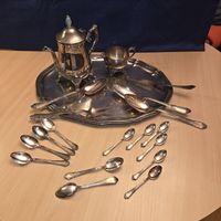 Leonard Silberplatte Kaffee Service Set, 20 teilig.