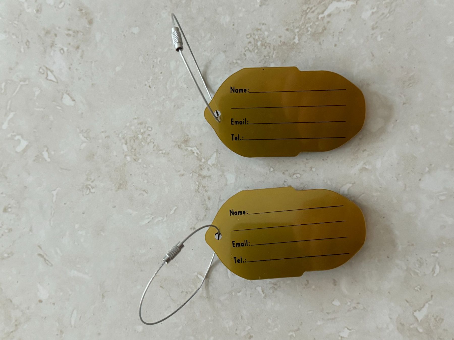 Valigie: NEU: SPARTAN TRAVEL TAG's – Usato da Maienfeld venduto da Fashion_2009 1