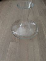 Dekantierkaraffe Glas klar guter Zustand